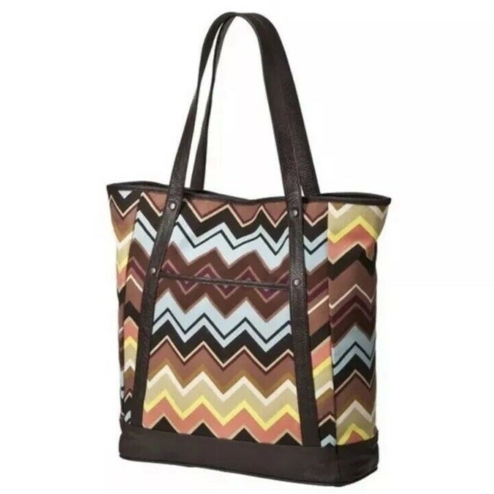 MISSONI x Target Chevron Design Canvas Tote Large
